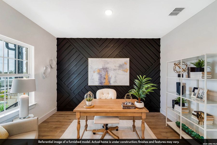 Furnished interior view inside a new home in Hennersby Hollow, San Antonio (Image 11).