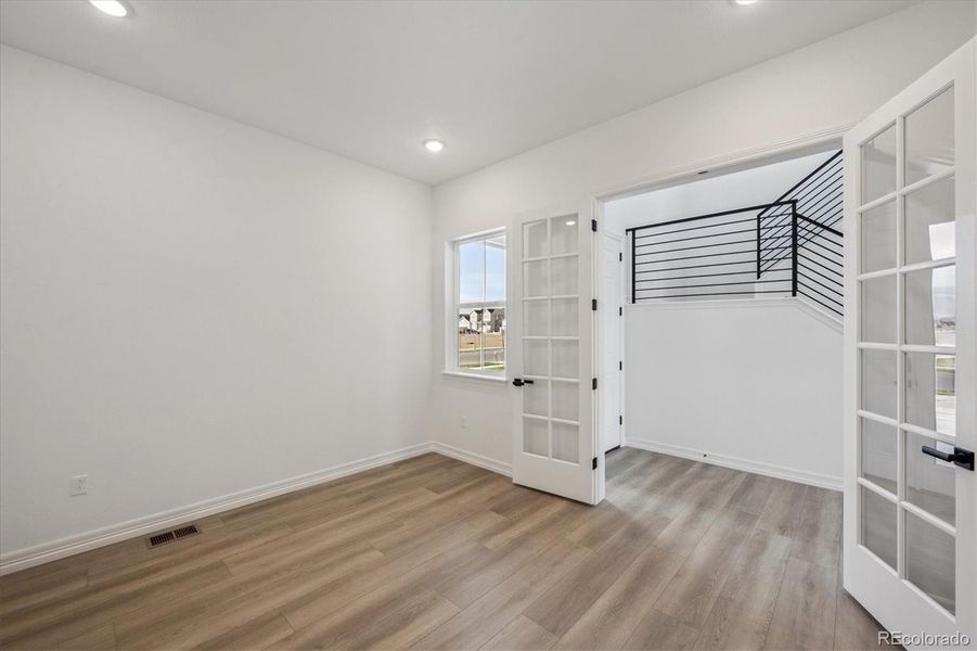 Spacious, unfurnished interior of a new home in Kitchel Lake, Timnath (Image 16). Spacious, unfurnished interior of a new home in Kitchel Lake, Timnath (Image 16).