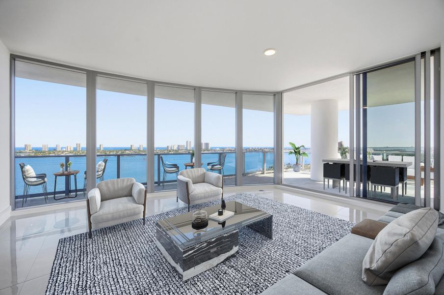 STAGED LIVING AREA STAGED LIVING AREA