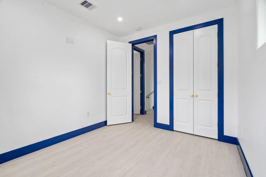 Another view of Bedroom 2 with a double door closet Another view of Bedroom 2 with a double door closet