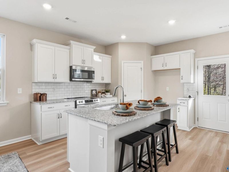 Furnished interior view inside a new home in Bailey Park, Fayetteville (Image 10).