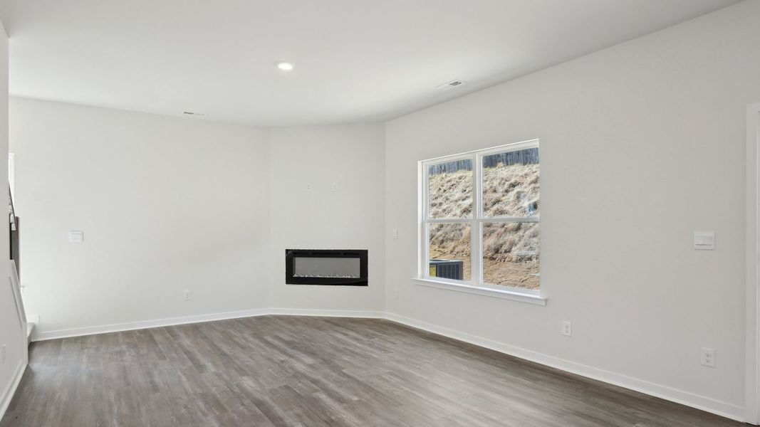 Spacious, unfurnished interior of a new home in Tap Root Farms, Fletcher (Image 11).