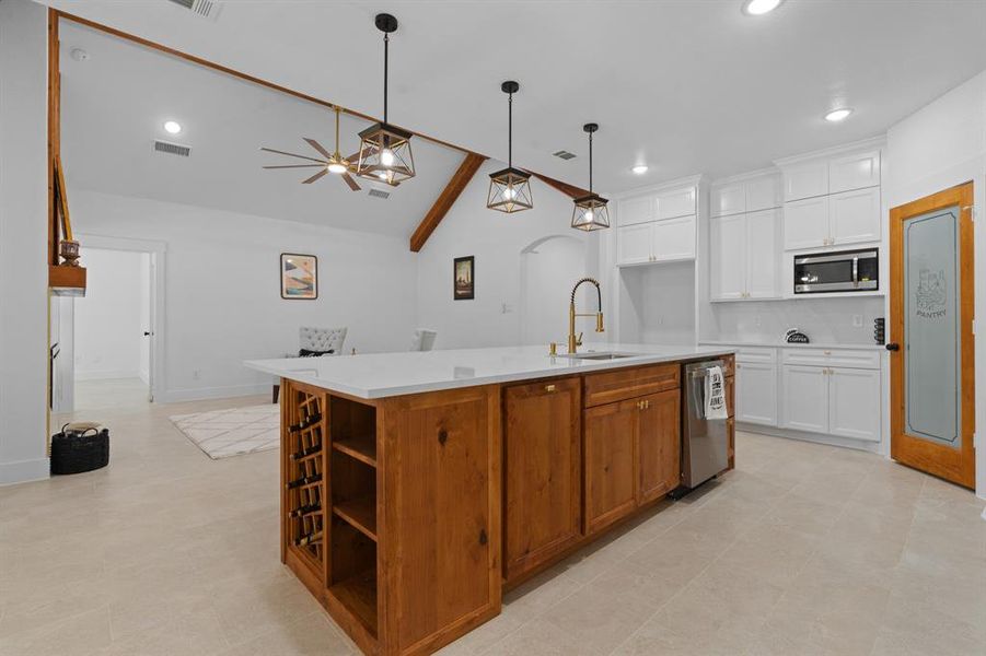 Furnished interior view inside a new home in , Fort Worth (Image 7).