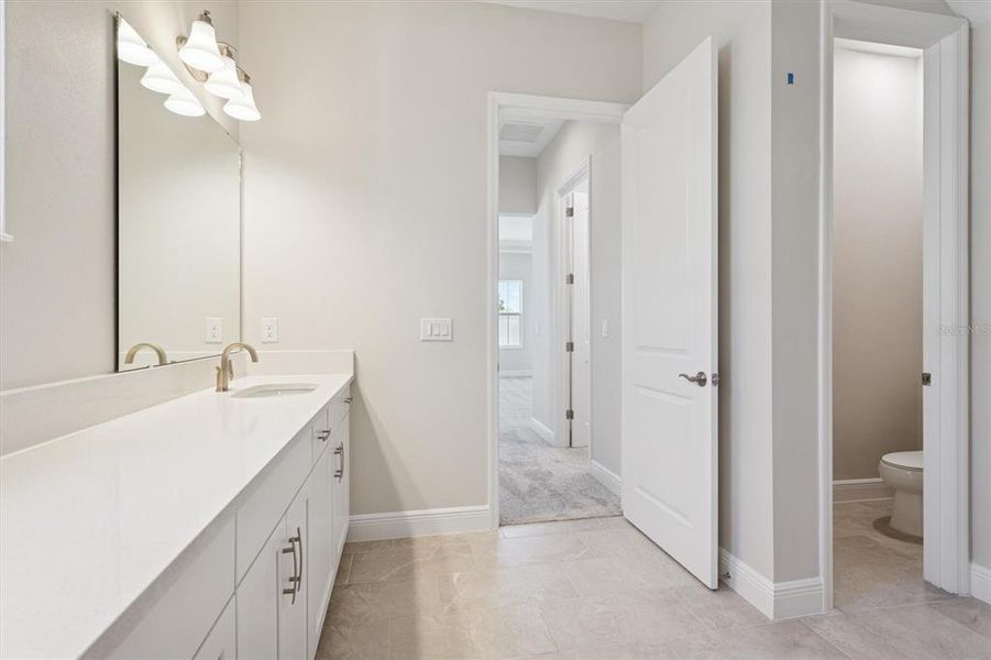 Furnished interior view inside a new home in Oakfield, Parrish (Image 11).