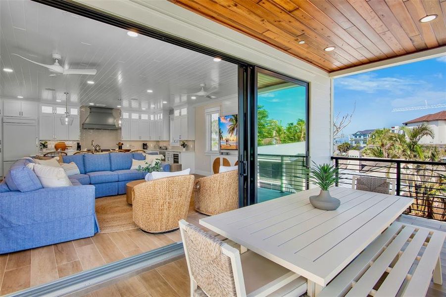 Furnished interior view inside a new home in , Sarasota (Image 34).