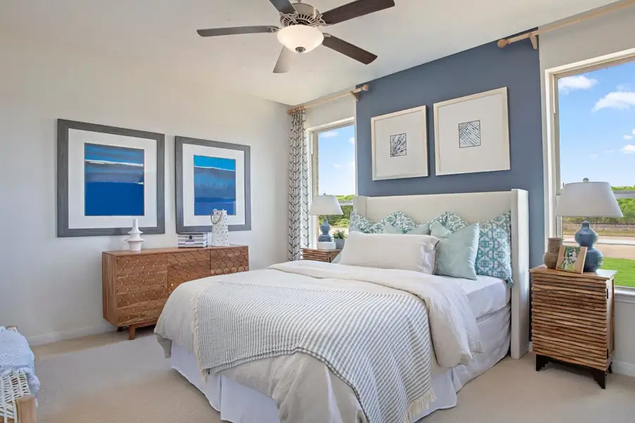 Representative furnished interior of a home built from the 1360 Modeled by KB Home in Vida Costera, Texas City (Image 6).