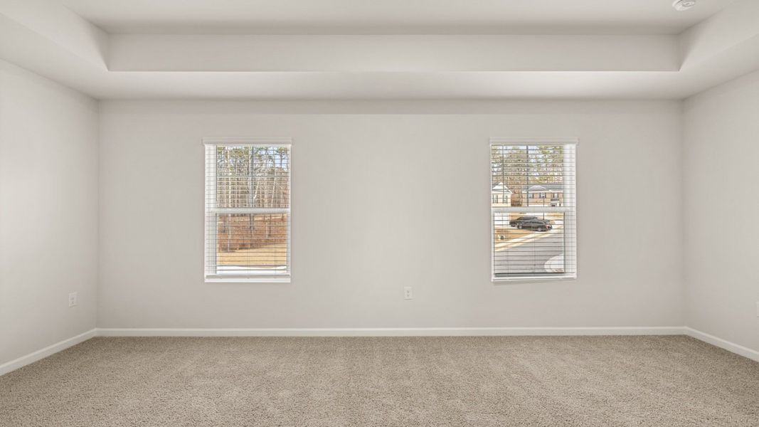 Representative unfurnished interior of a home built from the Galen by D.R. Horton in Poplar Preserve, Newnan (Image 18).