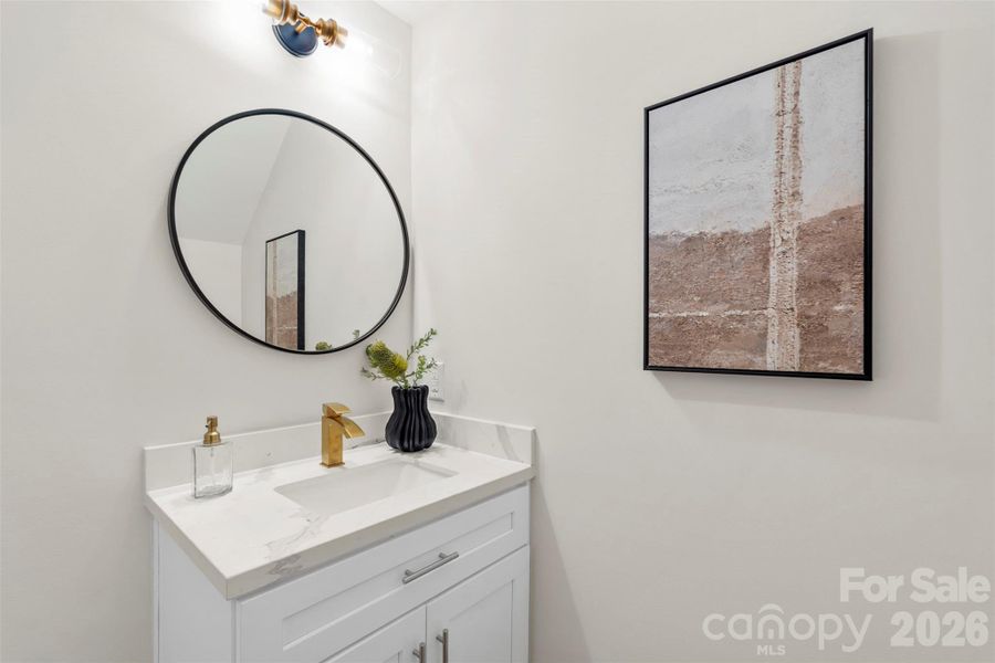 Furnished interior view inside a new home in , Charlotte (Image 9).