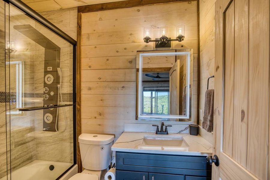 Furnished interior view inside a new home in , Mineral Bluff (Image 6).