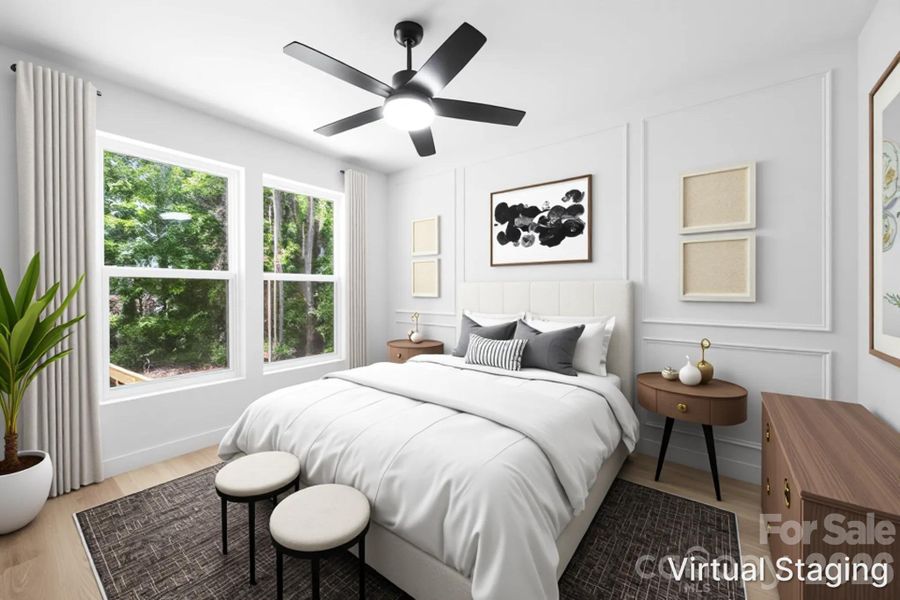 Furnished interior view inside a new home in , Kannapolis (Image 16).
