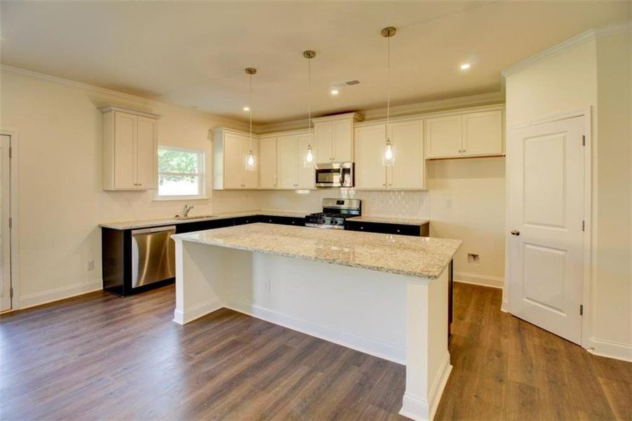 Furnished interior view inside a new home in , Covington (Image 5). Furnished interior view inside a new home in , Covington (Image 5).