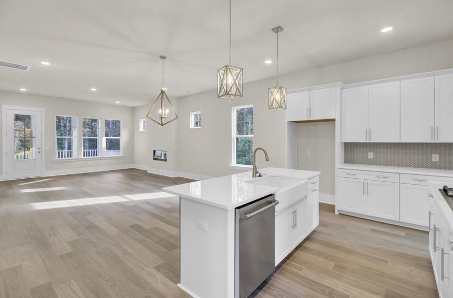 Furnished interior view inside a new home in Indigo Grove Single Family Homes, Johns Island (Image 13).