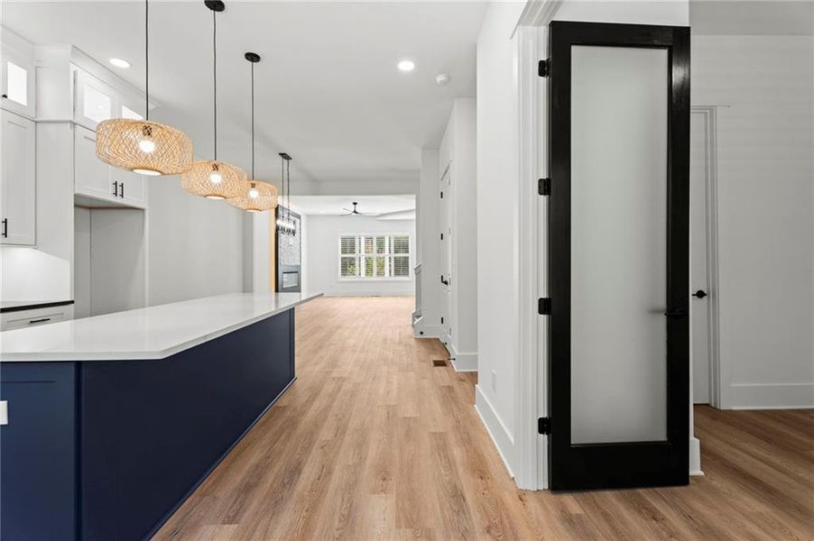 Furnished interior view inside a new home in , Stockbridge (Image 8).