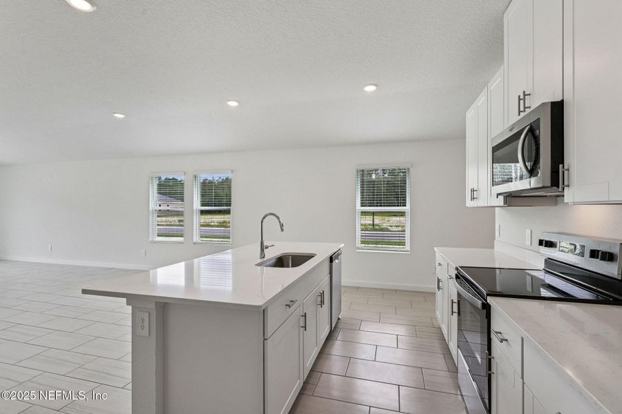 Furnished interior view inside a new home in , Jacksonville (Image 6).