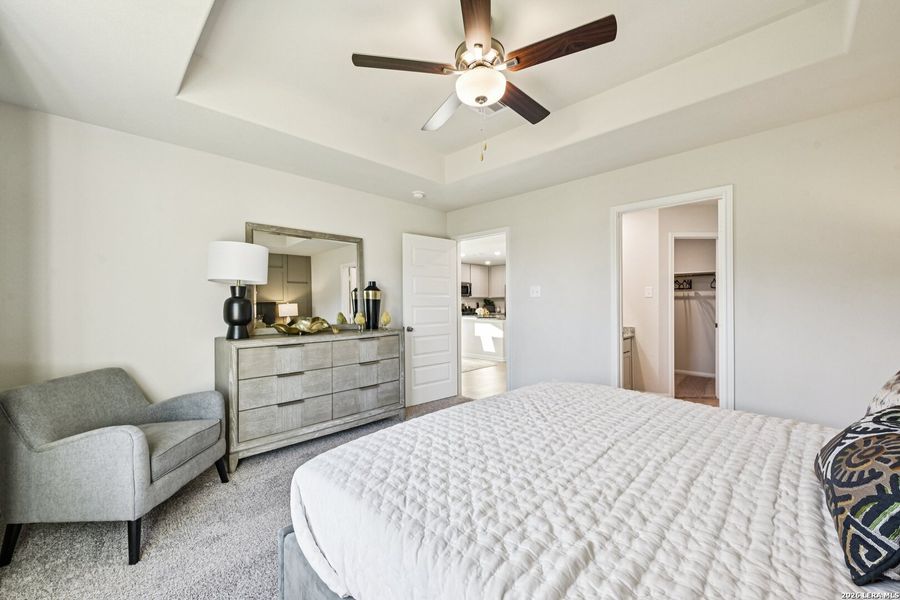 Furnished interior view inside a new home in Red Hawk Landing, San Antonio (Image 7).
