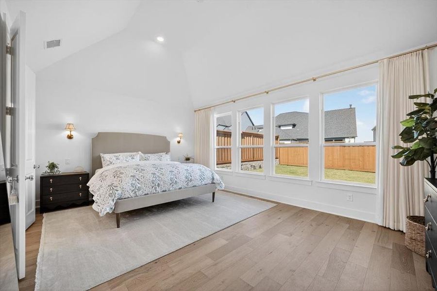 Furnished interior view inside a new home in , Frisco (Image 29).