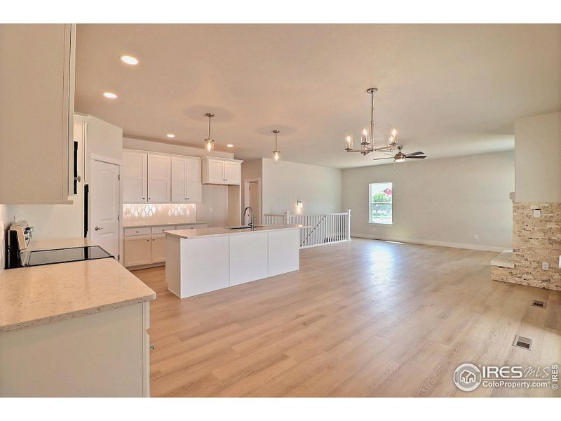 Furnished interior view inside a new home in , Evans (Image 9).