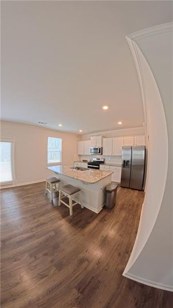 Furnished interior view inside a new home in , Powder Springs (Image 5).