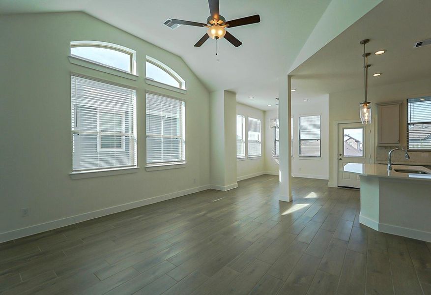 Spacious, unfurnished interior of a new home in , Cypress (Image 16).