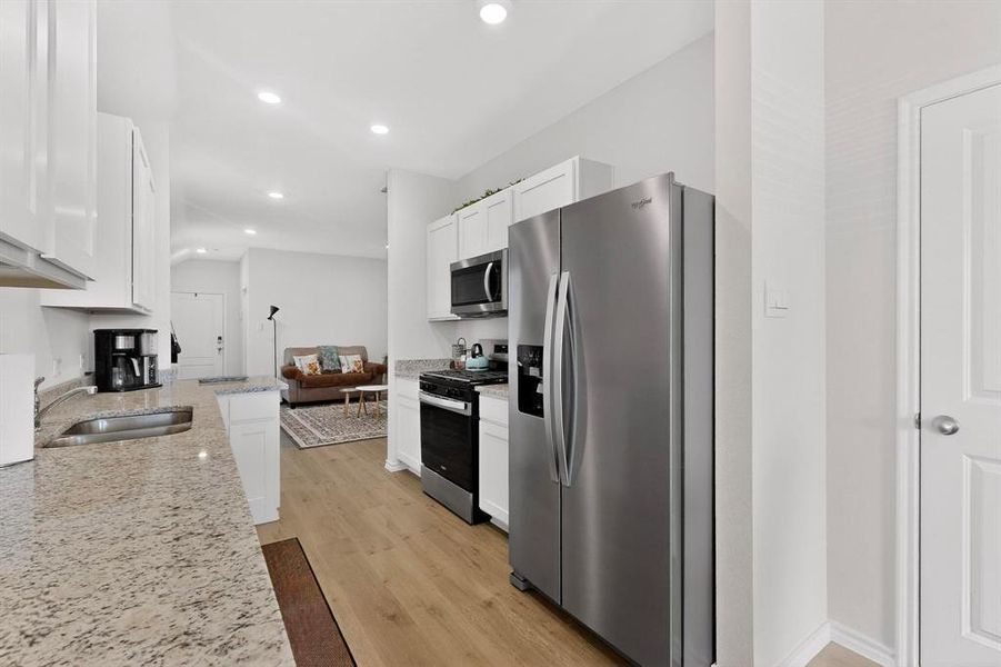 Furnished interior view inside a new home in , Lavon (Image 7). Furnished interior view inside a new home in , Lavon (Image 7).