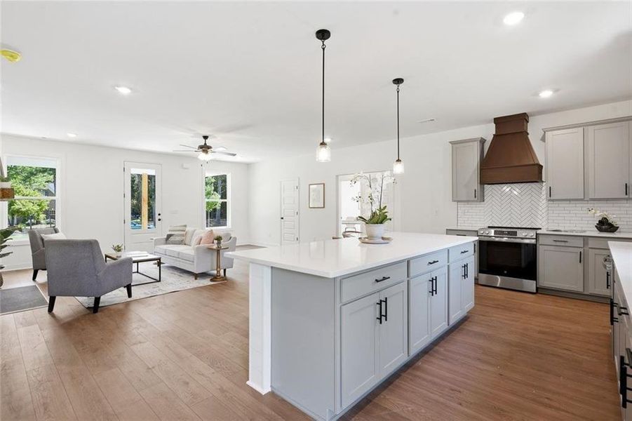 Furnished interior view inside a new home in , Mansfield (Image 15).