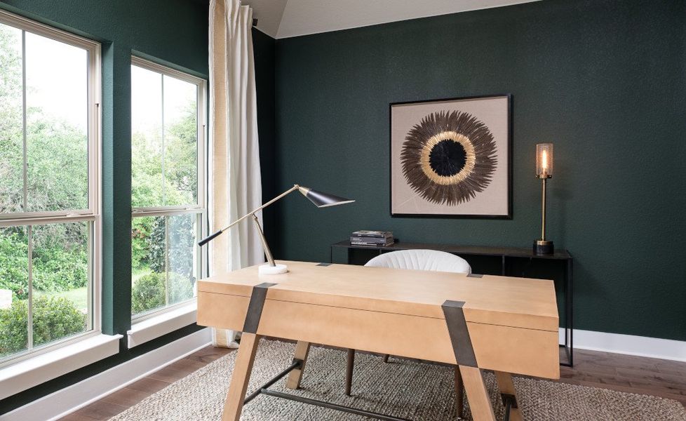 Representative furnished interior of a home built from the Avalon III by Ashton Woods in The Trails at Carmel 60s, Pflugerville (Image 7). Representative furnished interior of a home built from the Avalon III by Ashton Woods in The Trails at Carmel 60s, Pflugerville (Image 7).