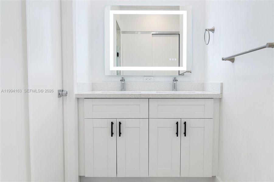 Close-up of interior finishes inside a home in , Port St. Lucie (Image 34).