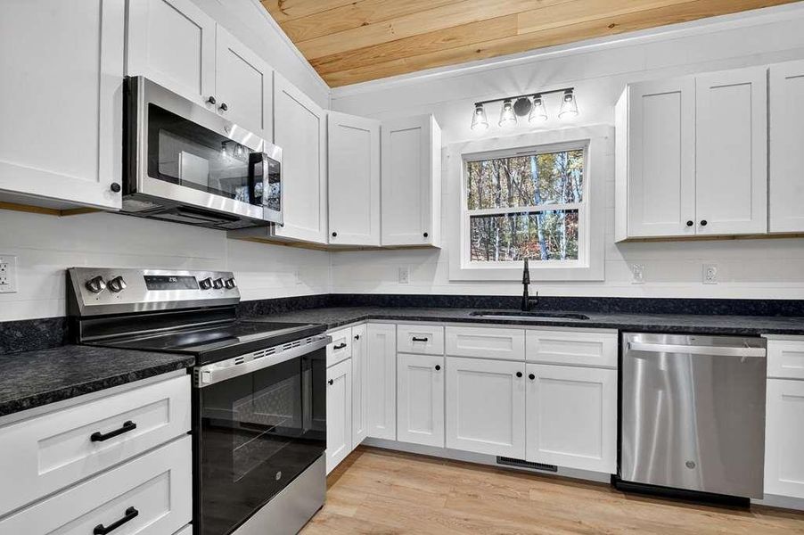 Furnished interior view inside a new home in , Morganton (Image 4).