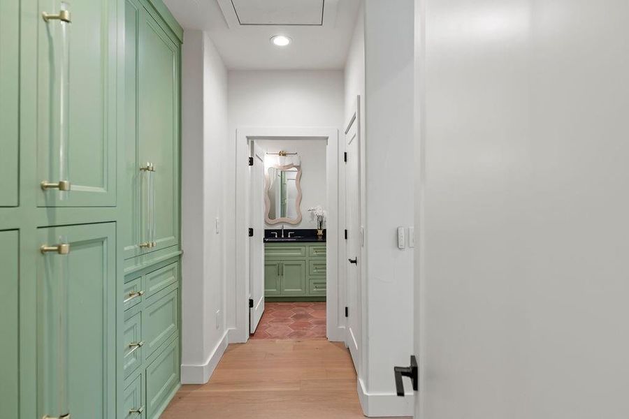 Furnished interior view inside a new home in , Iredell (Image 28).