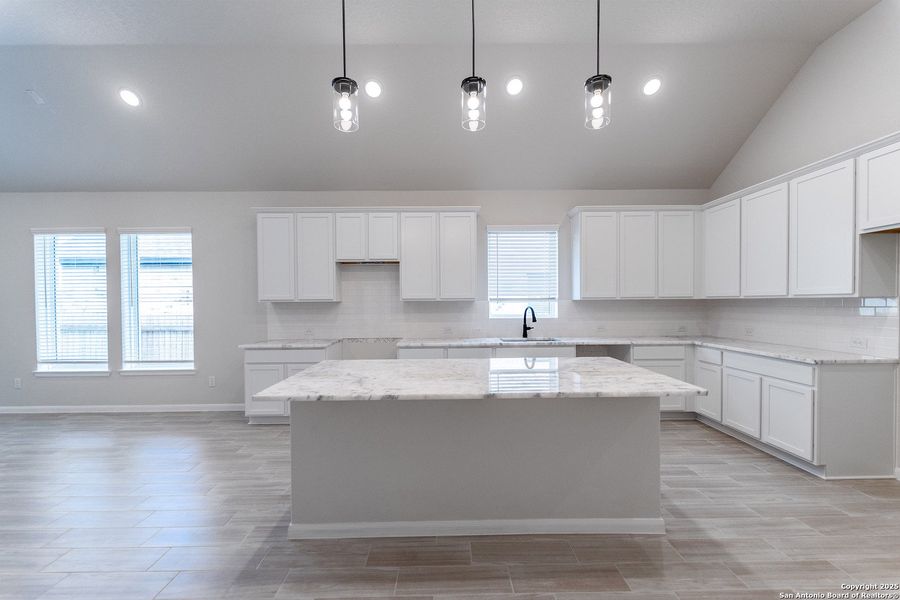 Furnished interior view inside a new home in Arcadia Ridge, San Antonio (Image 3).