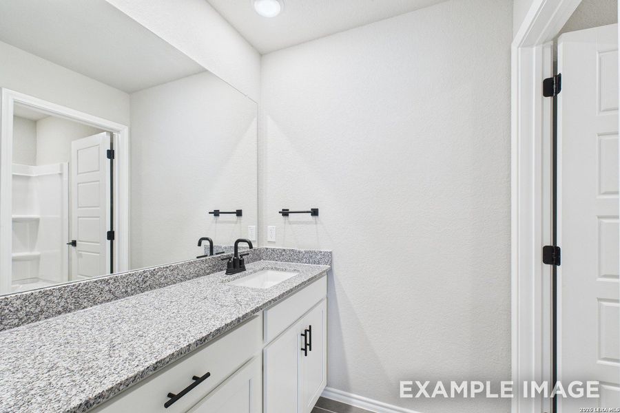 Furnished interior view inside a new home in Cedar Heights, San Antonio (Image 7).