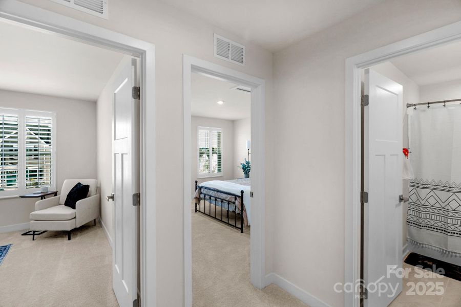 Furnished interior view inside a new home in , Troutman (Image 13).