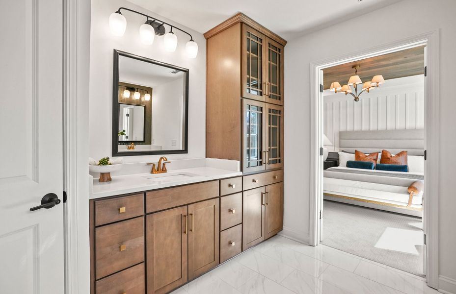 Furnished interior view inside a new home in Riverstone, Monroe (Image 44).