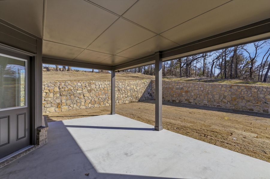 Exterior details and patio area of a home in Oak Grove Addition, Springtown (Image 3). Exterior details and patio area of a home in Oak Grove Addition, Springtown (Image 3).