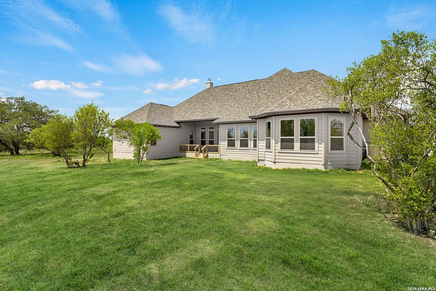 Exterior details and patio area of a home in Legend Park, Castroville (Image 3).