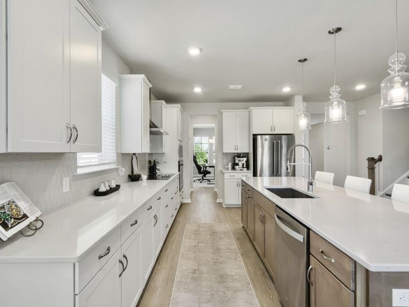Furnished interior view inside a new home in The Groves of Berkeley, Moncks Corner (Image 53).