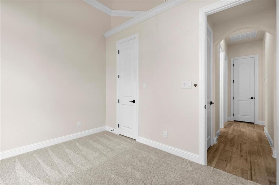Spacious, unfurnished interior of a new home in , Midlothian (Image 15). Spacious, unfurnished interior of a new home in , Midlothian (Image 15).