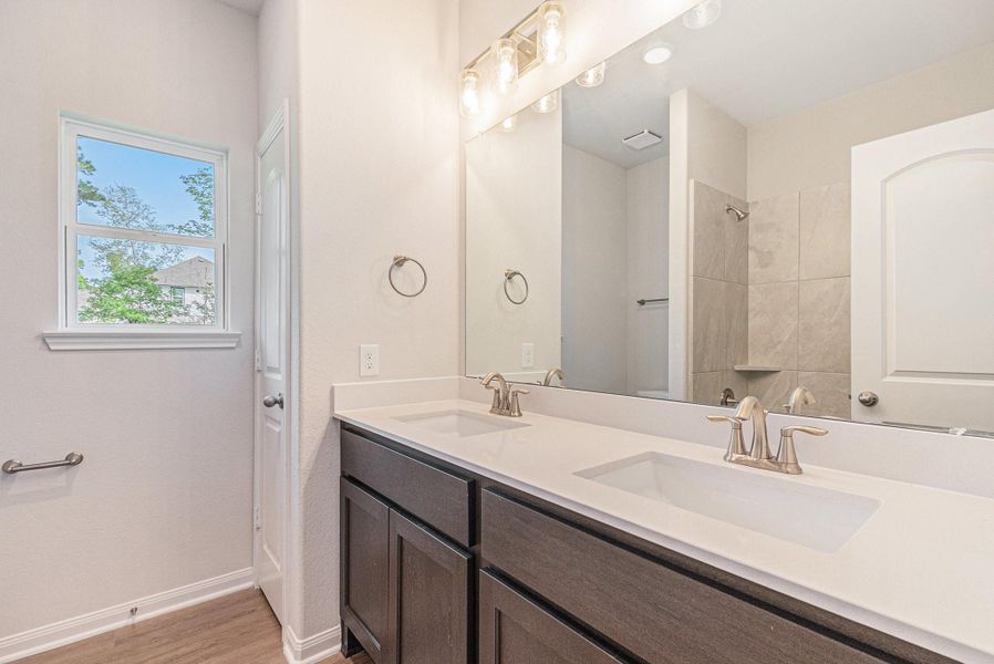 Furnished interior view inside a new home in Oakwood Ranch, Willis (Image 13).