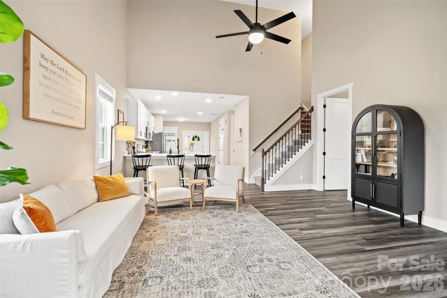 Furnished interior view inside a new home in , Fletcher (Image 10). Furnished interior view inside a new home in , Fletcher (Image 10).