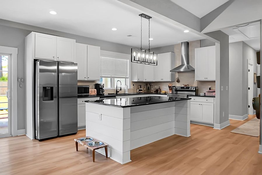 Furnished interior view inside a new home in , Walterboro (Image 5).