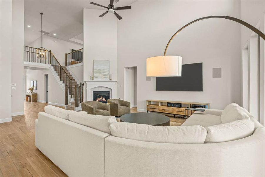 Furnished interior view inside a new home in Walsh, Fort Worth (Image 12).