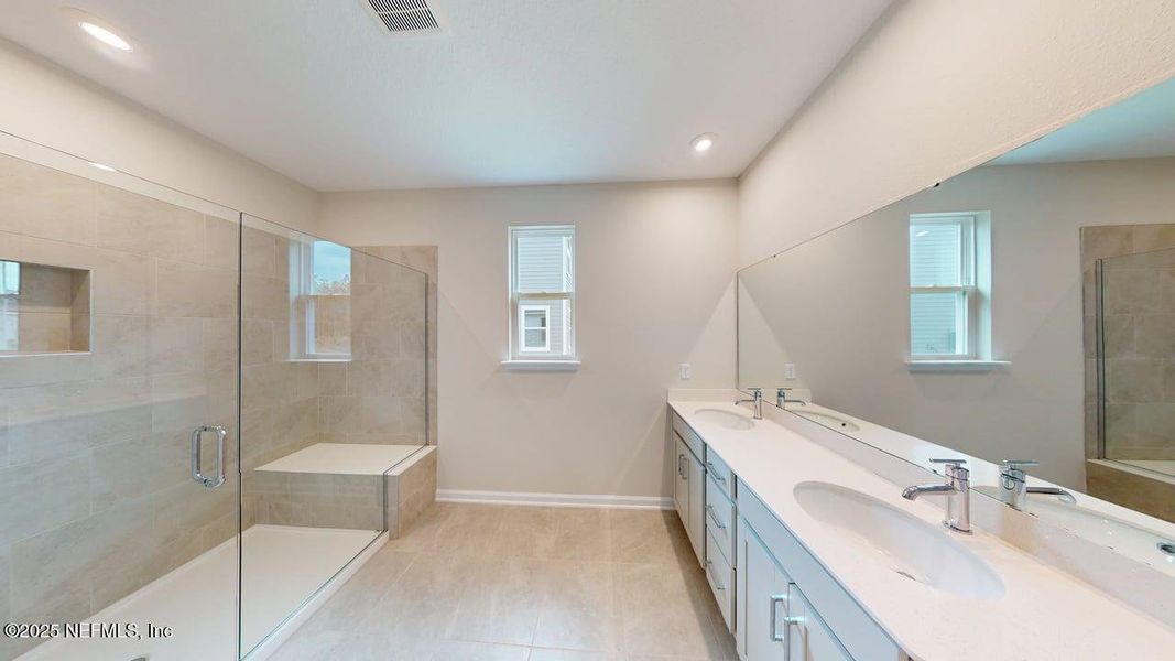 Furnished interior view inside a new home in Lakes at Bella Lago, Green Cove Springs (Image 5).