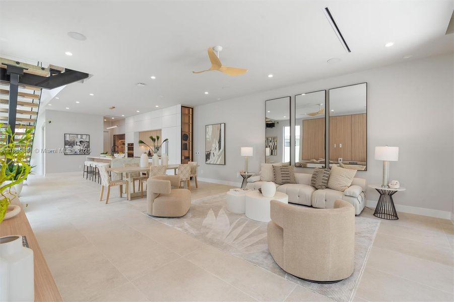 Furnished interior view inside a new home in , Fort Lauderdale (Image 13).