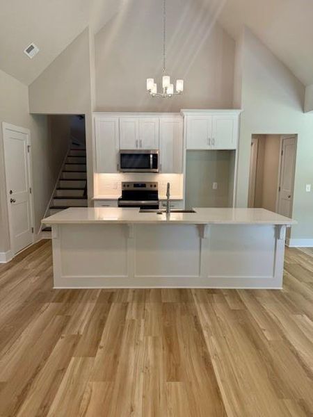 Furnished interior view inside a new home in , Talking Rock (Image 5). Furnished interior view inside a new home in , Talking Rock (Image 5).