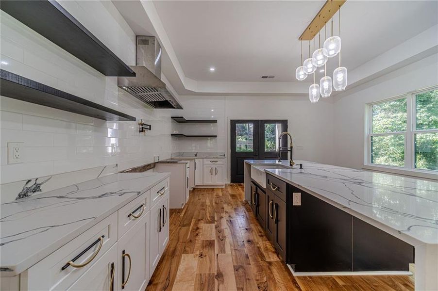 Furnished interior view inside a new home in , Flowery Branch (Image 16).