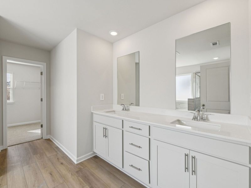 Furnished interior view inside a new home in Harmony Manor, Fairburn (Image 9).