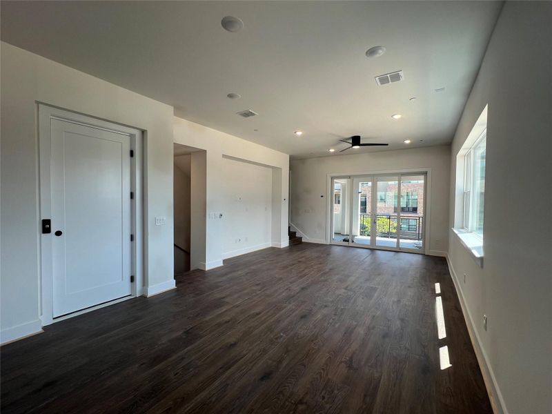 Spacious, unfurnished interior of a new home in The Grove, Austin (Image 27). Spacious, unfurnished interior of a new home in The Grove, Austin (Image 27).