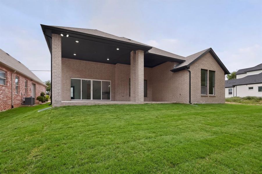 Exterior details and patio area of a home in , Whitney (Image 23). Exterior details and patio area of a home in , Whitney (Image 23).