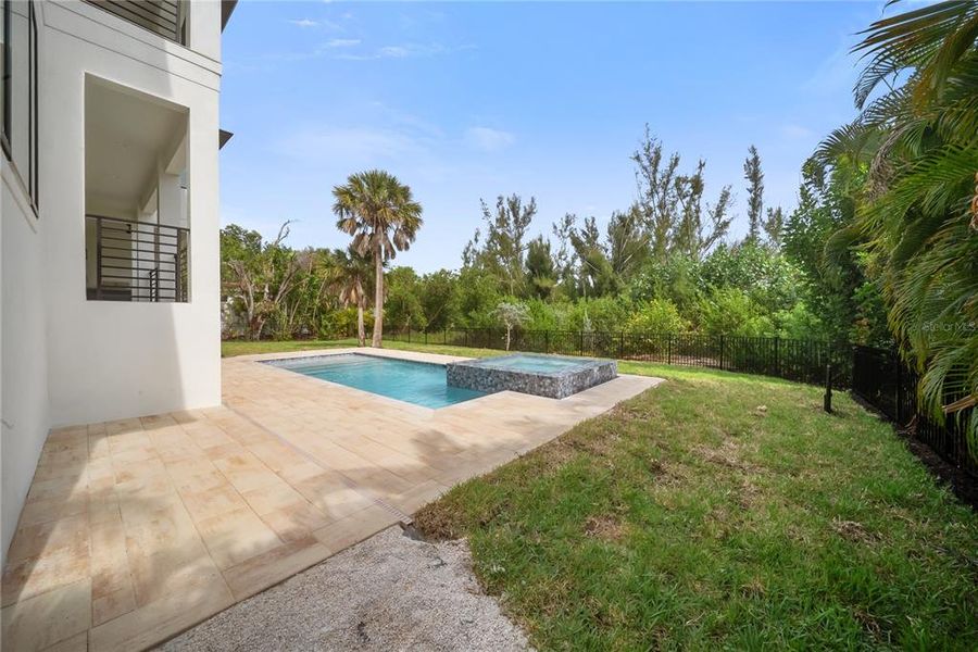 Exterior details and patio area of a home in , Longboat Key (Image 48). Exterior details and patio area of a home in , Longboat Key (Image 48).
