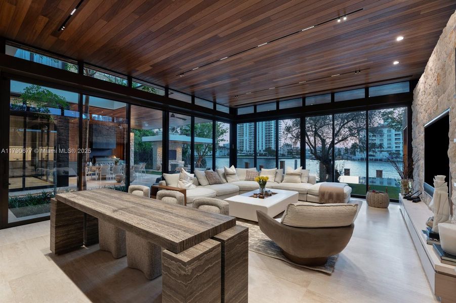 Furnished interior view inside a new home in , Golden Beach (Image 28).